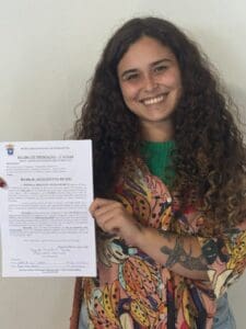 Ganhadora do 2º lugar do concurso